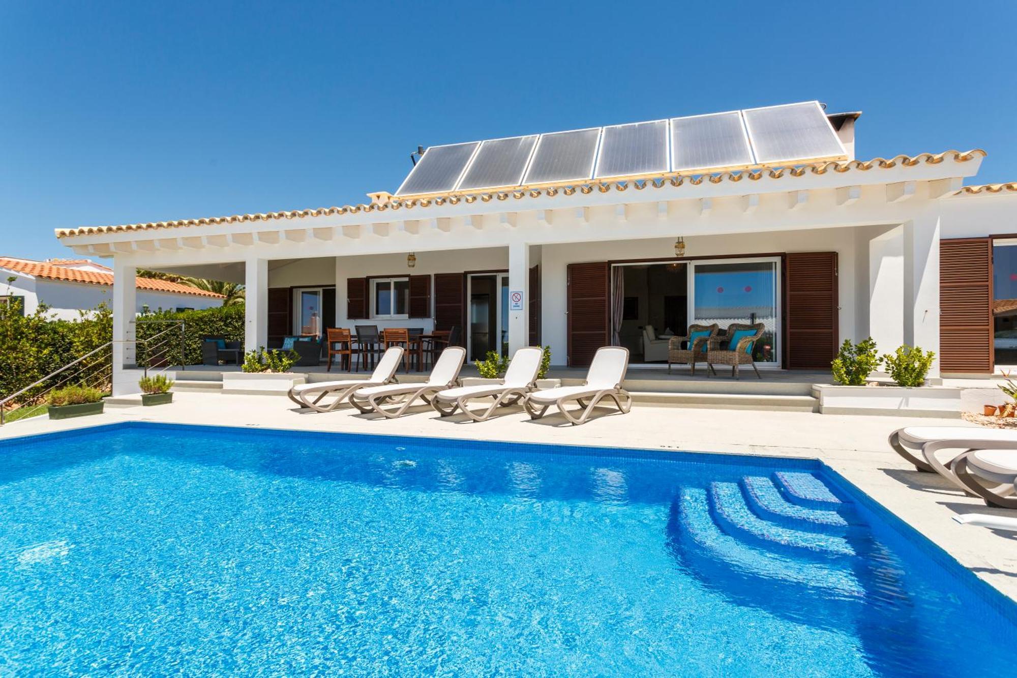 Bini Sole - Villa De Lujo Con Piscina En Menorca Binibeca Zewnętrze zdjęcie